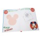 Diario Scuola 10 Mesi Mickey Mouse - Copertina Imbottita, Quadretti, Ufficiale Disney"