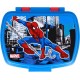 "Portamerenda Spiderman - Scatola Box Colazione e Pranzo per Scuola e Asilo - Marvel 17x14x6 cm"