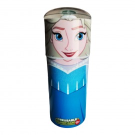 Borraccia Frozen Disney Sagomata con Beccuccio Ripiegabile 350ml - Perfetta per Scuola e Tempo Libero