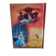 Diario Scuola Disney Principesse Rapunzel, Mulan, Jasmine, Belle e Cenerentola - 20x15x2 cm, Fogli a Quadretti 1 cm