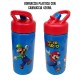 Borraccia con Beccuccio Ripiegabile Super Mario Bros - 410 ml per Scuola e Tempo Libero