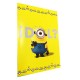 Quaderno Maxi Minions Rigatura C - A4 100gr, Pacco da 10 Pezzi con Soggetti Assortiti