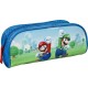  Tombolino Scuola Super Mario - Astuccio Portacolori e Portapenne 22cm Multicolore