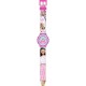 Orologio Digitale Barbie per Bambina con Cinturino Rosa – Confezione Sagomata, Lunghezza 22 cm