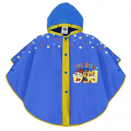 Poncho Mantellina Impermeabile Paw Patrol Bambini 3-6 Anni - Antivento, Scuola e Tempo Libero