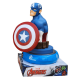  LAMPADA 3D CAPITAN AMERICA MARVEL AVENGERS COMODINO LUCE LED A BATTERIE IDEA REGALO BAMBINO