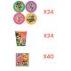 Coordinato per Feste Compleanno 44 Gatti Disney Kit Party Bambini Festa e Party