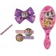 Set Accessori Capelli 44 Gatti Disney - Spazzola, Mollette, Elastici e Clip con Fiocco - Idea Regalo Bambina