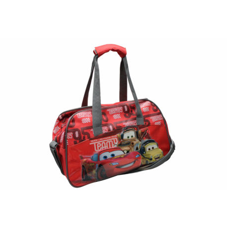  Borsone da Palestra Cars Disney per Bambini – Borsa da Viaggio con Tracolla Regolabile, 44x21x25 cm