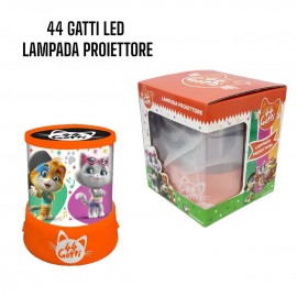 Lampada Notturna Proiettore 44 Gatti Disney per Bambini, Luce Soffusa con Immagini sul Soffitto