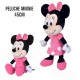 Peluche Minnie Disney Medium - Pupazzo Morbido 45 cm con Fiocco Rosa a Pois, Regalo Ideale per Bambine