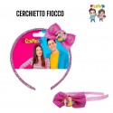 Cerchietto con Fiocco Me Contro Te - Accessorio Moda Bambina- Lui e Sofi