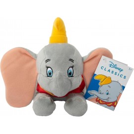 "Peluches Dumbo Disney Elefante Sdraiato con Suono – Morbido e Sicuro, 30 cm, Regalo Ideale