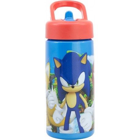 Borraccia con Beccuccio Ripiegabile Sonic - 410 ml per Scuola e Tempo Libero