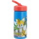 Borraccia con Beccuccio Ripiegabile Sonic - 410 ml per Scuola e Tempo Libero