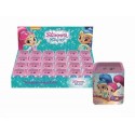 Temperamatite in Latta Quadrato Doppio Foro Shimmer & Shine Disney - Accessorio per Scuola e Regalino per Festa