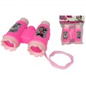 "Binocolo con Laccetto Minnie Disney - Gioco Giocattolo per Bambina - Idea Regalo Festa - Dimensioni 10,5x9,5 cm