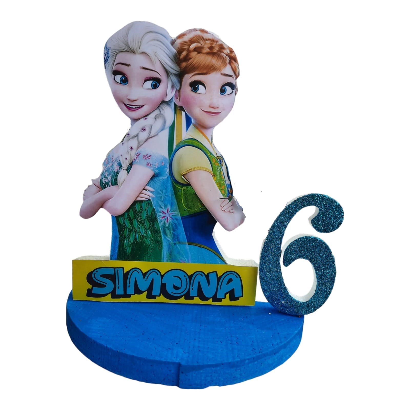 Sagoma Personalizzata per Compleanni Frozen – Smart Print