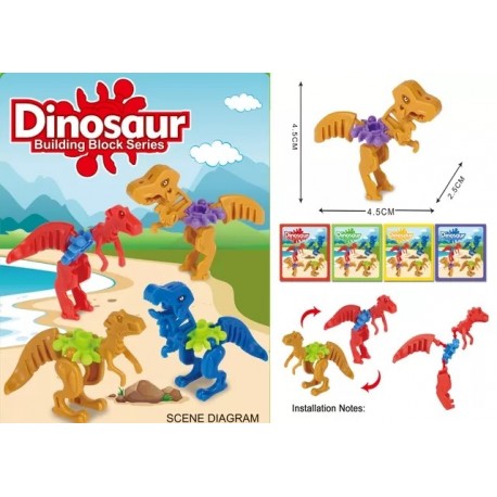 Bussolotti Dinosauri con Regalini per Feste - Gadget Compleanno Bambini e Party a Tema