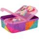 Portapranzo Multiscomparto Principesse Disney in PVC - 18 x 13,5 x 5,5 cm, per Scuola e Tempo Libero