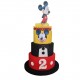 Torta Scenografica in Polistirolo Topolino Disney - Personalizzabile con Nome e Numero