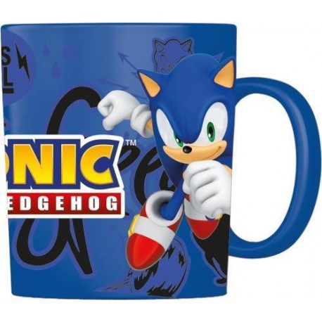 Tazza con Manico Sonic da 360ml in Melamina - Bevande Calde e Fredde, Prodotto Ufficiale