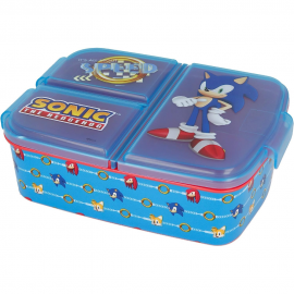  Portapranzo Contenitore Multiscomparto Sonic 18 x 13,5 x 5,5 cm - Scuola e Tempo Libero