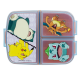 Portapranzo Multiscomparto Pokémon - Contenitore Porta Merenda 18 x 13,5 x 5,5 cm