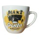 Tazzone MAX Laurea in Ceramica - Mug con Scritte 'Max Genio in Relax' - Confezione Regalo"