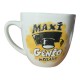 Tazzone MAX Laurea in Ceramica - Mug con Scritte 'Max Genio in Relax' - Confezione Regalo"