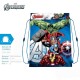 Sacca Zaino Sport Avengers Marvel con Chiusura a Coulisse - Borsa per Tempo Libero e Palestra 41x30 cm"