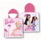 "Poncho Mare Barbie per Bambina - Accappatoio in 100% Poliestere, Dimensioni 50x100cm"