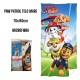 "Telo Mare Incredibile Paw Patrol - Asciugamano in Microcotone 140x70 cm - Accessorio per Mare e Piscina Bambini