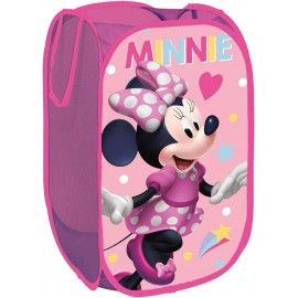 Contenitore Organizer Rettangolare in Tessuto 36x36x58 cm Minnie Disney - Soluzione Perfetta per Ordinare la Stanza dei Bambini!