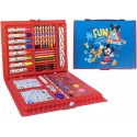 Valigetta 52 Pezzi Colori Mickey-Topolino Disney | Kit Completo di Cancelleria per Bambini | Ideale per Disegno e Creatività