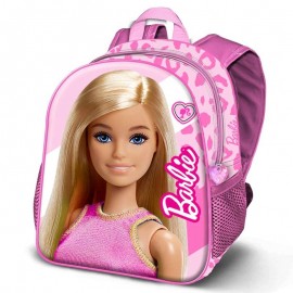 Zainetto Scuola in 3D Barbie per Asilo e Scuola - 26x31 cm, 8.5L - Multicolore