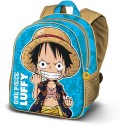 Zaino Scuola Asilo One Piece Monkey-Zainetto Basic Blu