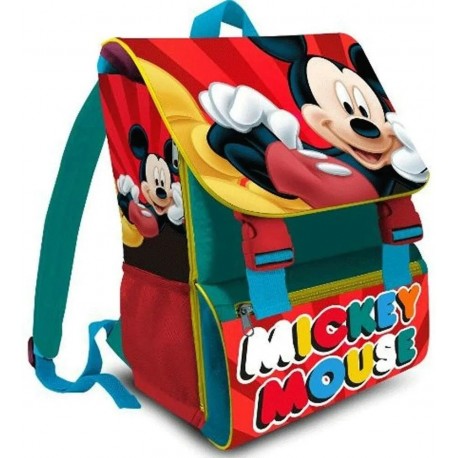 Zaino Estensibile Disney Mickey Mouse per Scuola e Tempo Libero - 41x31x20 cm