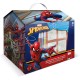 Set Cancelleria Casetta Marvel Spider-Man per Bambini con Pennarelli e Timbri