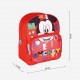 Zaino Mickey Mouse con Tasca Frontale Trasparente - Cinghie Regolabili e Imbottite cm 30