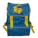 Zaino Cartella Scuola Estensibile In Poliestere Zainetto Bambini 13 x 38 x 28