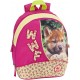 Zaino Asilo Cucciolo Lupo WWF Girl - Tessuto Stampato, 31 cm