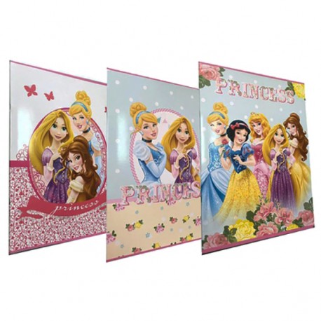 Principesse Disney Maxi Rig. C Quaderno A4 - Soggetti Assortiti (10 Pz)