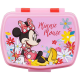 Portapranzo Contenitore Minnie Disney - Porta Merenda 17x14x6 cm per Scuola e Tempo Libero