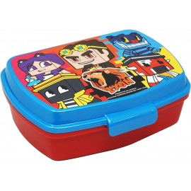 Portapranzo Contenitore Lyon Gamer Porta Merenda - 17x14x6 cm per Scuola e Tempo Libero