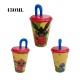  Bicchiere con Cannuccia Bing il Coniglietto Disney - 430ml - Ideale per Scuola e Tempo Libero"