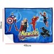 Tovaglietta in Tessuto Avengers Marvel - Lavabile e Resistente al Calore - 40x30 cm da Colazione Pranzo