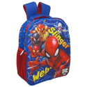 Zaino Asilo Deluxe Spiderman con Pattina Magnetica Intercambiabile