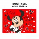 Tovaglietta Minnie Disney in Misto Cotone Lavabile - 45x32 cm Colazione Pranzo