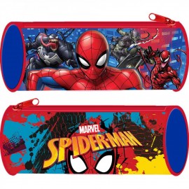 astuccio-scuola-tombolino-spiderman-marvel-portacolori-cilindro-morbido-bambini-22x8x8